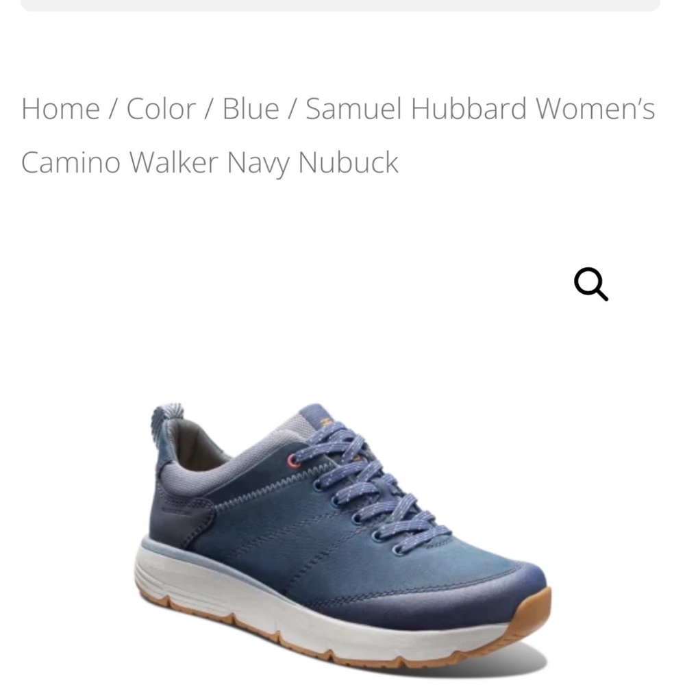 Samuel Hubbard new Blue Suede Sneakers with Rubber Sole